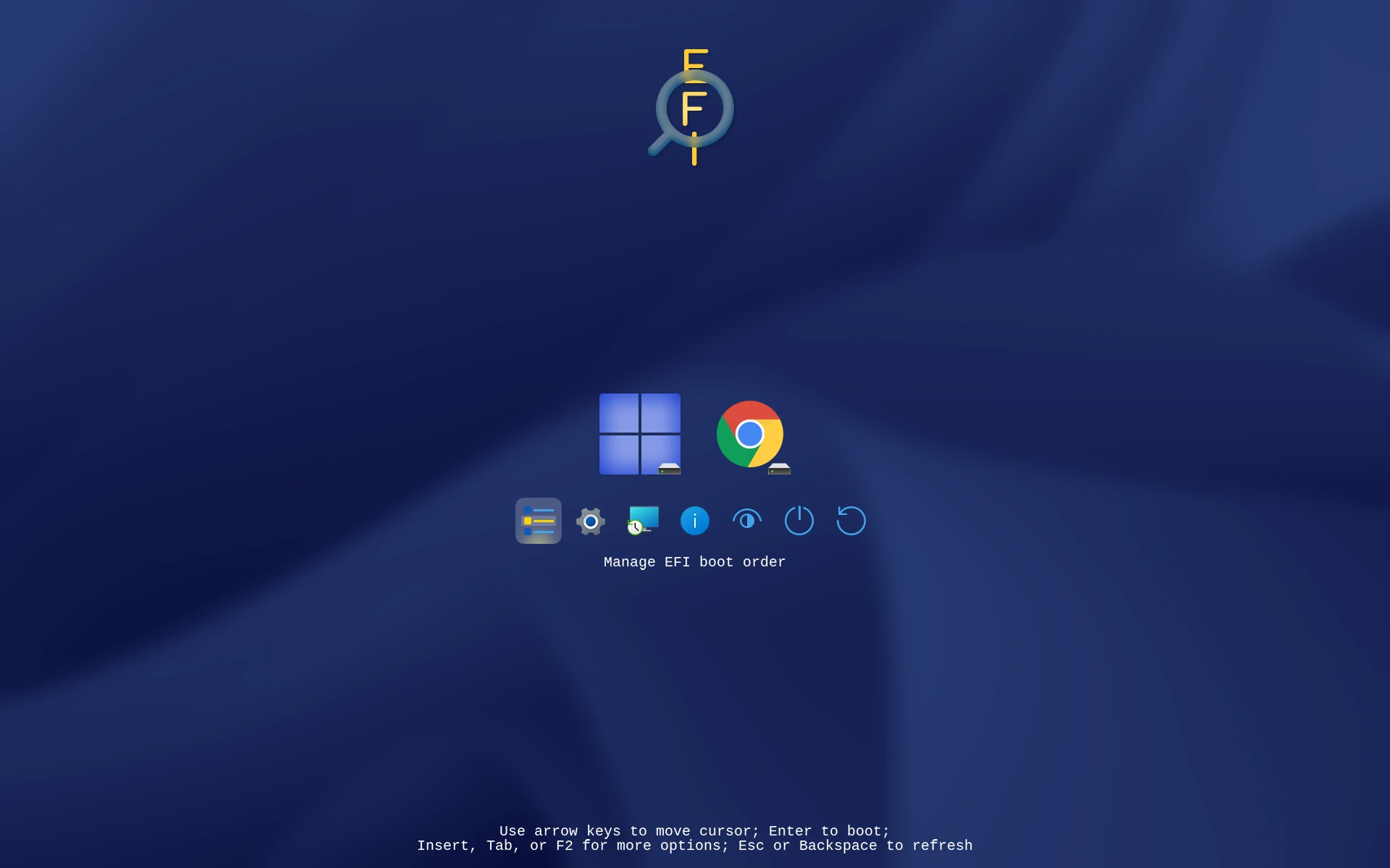 Refind-theme-Fluent-dark