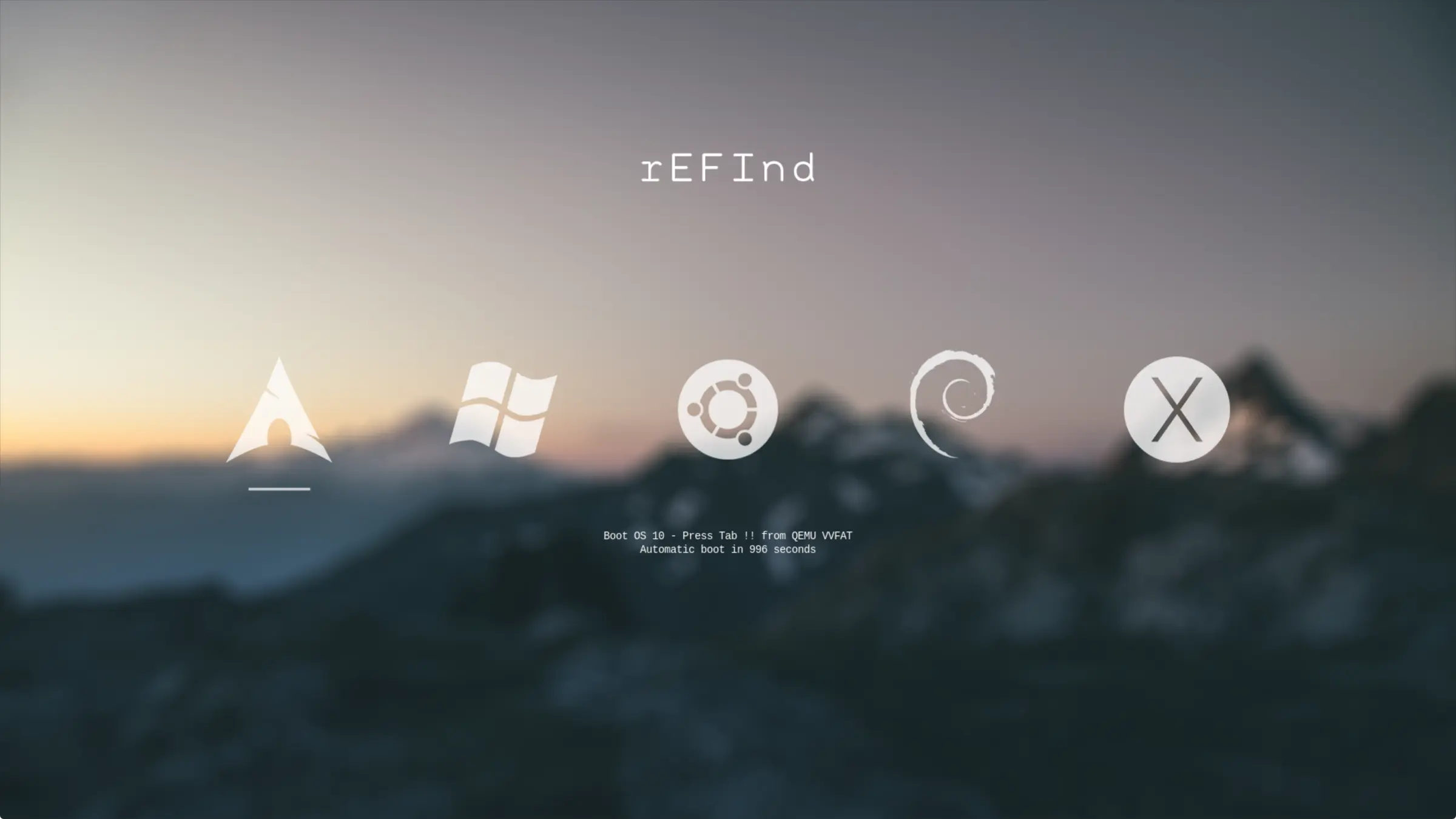 rEFInd-calm